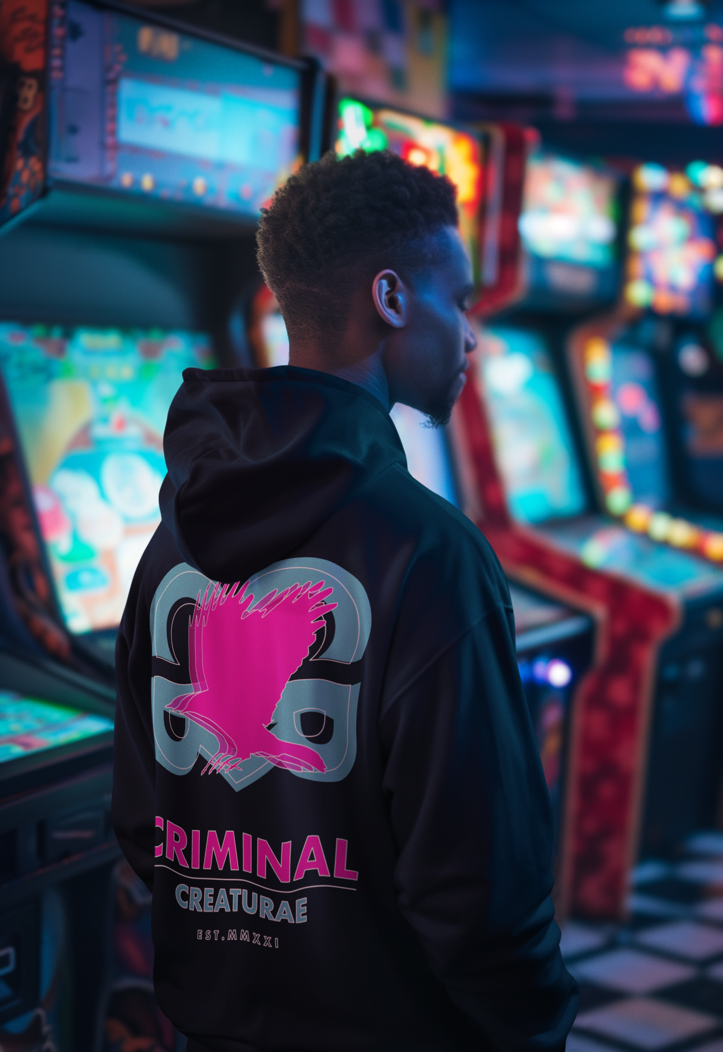 THE RETRO NEON HOODIE