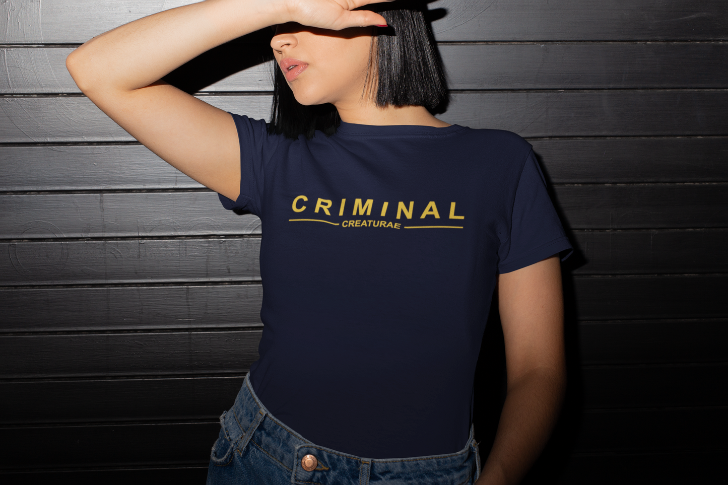 STRAIGHT UP CRIMINAL T-SHIRT